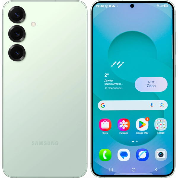 Samsung Galaxy S25 Plus мятный 1