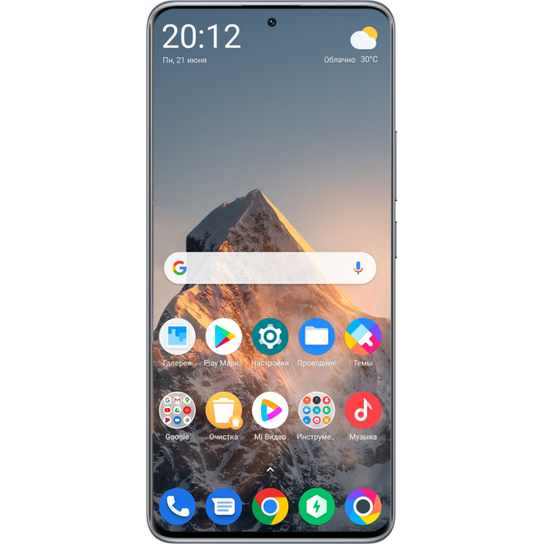 Смартфон Poco X7 серебристый 2