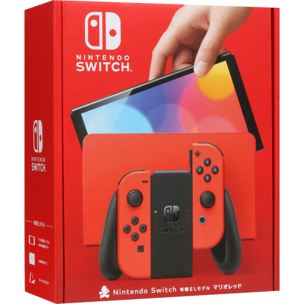 Игровая приставка Nintendo Switch OLED Mario Red 1