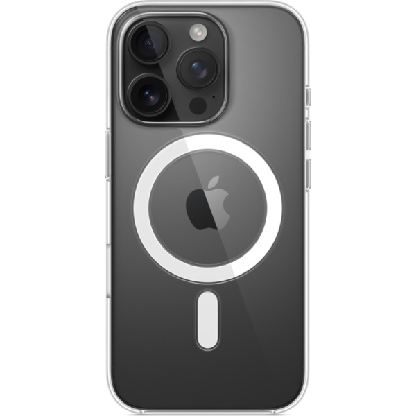 Apple iPhone 16 Pro Silicone с MagSafe прозрачный 4