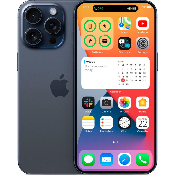 iPhone 15 Pro Max синий (blue titanium) – купить по выгодной цене